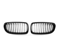 Double Bridge Grill For BMW For E90 E91 Tuning For 3 Series 2005-2012 For LCI Car Front Gloss Balck Grills Grille Sports Diamond Front Bumper Grille Grill(09-12 GB Single Slat)