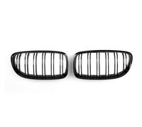 Double Bridge Grill For BMW For E90 E91 Tuning For 3 Series 2005-2012 For LCI Car Front Gloss Balck Grills Grille Sports Diamond Front Bumper Grille Grill(09-12 GB Dual Slat)
