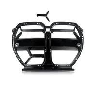Double Bridge Grill For BMW For G80 For M3 For G82 G83 For M4 2021-2023 For CSL Style Front Bumper Grille Front Hood Kidney Grill Front Bumper Grille Grill(Glossy black)