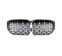 Double Bridge Grill For BMW For X5 For G05 2019-2022 Car Front Kidney Bumper Grills Diamond Star Style Grille Front Bumper Grille Grill(All Black)
