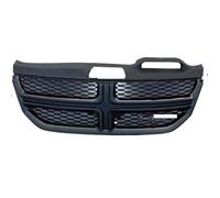 Double Bridge Grill For Dodge For Journey 2009 2010 2011 2012 2013 2014 2015 2016 Black Front Grill Bumper Radiator Upper Grille front center radiator grill(1)