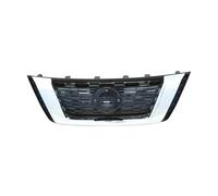 Double Bridge Grill For Nissan For Terra 2018 2019 2020 Car Front Bumper Grill Mask Radiator Grille Front Bumper Grille Grill(Electroplate)