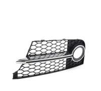 Double Bridge Grill For TT For MK2 For S-LINE For TTS 2011-2014 1Pcs Car Front Bumper Honeycomb Fog Light Grille Front Bumper Grille Grill(Left)