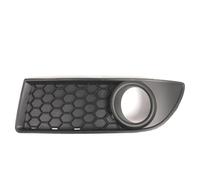 Double Bridge Grill For VW For Polo 2005-2009 1Pcs Car Fog Light Grille Front Bumper Spot Grill 6Q0853665E 6Q0853666G Front Bumper Grille Grill(Left)