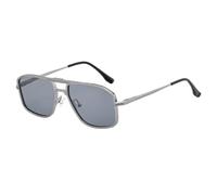 Double-Bridge Sunglasses For Men, Metal Frame Design, Outdoor Retro Punk Uv400(C10)