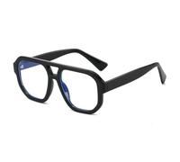 Double Bridges Women Sunglasses UV400 Men Leopard For Outdoor Sports Running And Riding,Black Clear