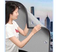 Double Bubble Insulation Film Total Blackout Window Film UV Reflective & Sun Blocker Privacy Protection WxH 140x280cm (55x110in) for Energy Efficiency & Home Comfort