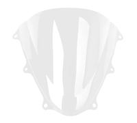 Double Bubble Windscreen For GSXR600 For GSXR750 Front Wind Screen Shield Air Deflectors For Suzuki For GSX-R For GSXR 600 750 K11 2011-2024 Windscreen Motor Windshield Windscreen(Clear)