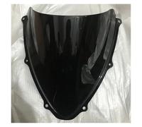 Double Bubble Windscreen For Suzuki For GSXR 600 K7 For GSX-R 750 K6 2006 2007 For GSX-R600 For GSXR600 Windscreen Screen Front Wind Deflectors Double Bubble Windshield Windscreen(Zwart)