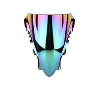 Double Bubble Windscreen For YZF 1000 R1 YZF-R1 2007 2008 YZFR1 07 08 Motorcycle Double Bubble Windshield Deflector Protector Wind Screen Windscreen(Iridium)