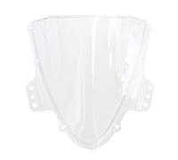 Double Bubble Windscreen Windshield Wind Deflectors Screen Airflow For Suzuki Gsxr1000 Gsxr 1000 K5 2005 2006 Windscreen(Transparent)