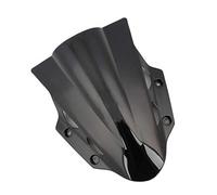 Double Bubble Windshield Windscreen Fairing For Suzuki Gsx250R Gsx 250R 2017 Windscreen(Black)