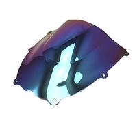 Double Bubble Windshield Windscreen For Yamaha YZF600R YZF Thundercat 1994-2007 (Dark Iridium)