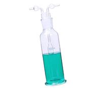 Double Bulb Glass Absorption Bottle Temperature Resistance for Labs Experiments Pollutant Removal Bottle