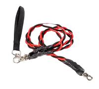 Double Bungee Dog Leash, Double Bungee Leash - 1st Step Training Tool, Expandable Leashs Strong Enough, Design to Pulling (, S (Up to 20 pounds) Double) ByT103 (Red, L)
