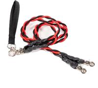 Double Bungee Leash - 1st Step Training Tool, Double Dog Lead, No Tangle Two 2 Splitter, for Walking Medium Large (C)