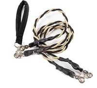 Double Bungee Leash - 1st Step Training Tool, Double Dog Lead, No Tangle Two 2 Splitter, for Walking Medium Large (D)