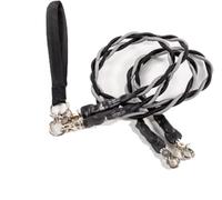 Double Bungee Leash - 1st Step Training Tool, Double Dog Lead, No Tangle Two 2 Splitter, for Walking Medium Large (B)