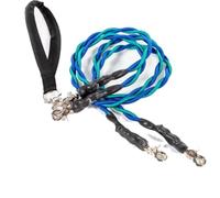 Double Bungee Leash - 1st Step Training Tool, Double Dog Lead, No Tangle Two 2 Splitter, for Walking Medium Large (F)