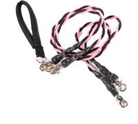 Double Bungee Leash - 1st Step Training Tool, Double Dog Lead, No Tangle Two 2 Splitter, for Walking Medium Large (A)