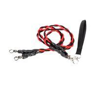 Double bungee1 Leash1-1st Step Training Tool,Double bungee1 Dog Leash1,360° Swivel For Small/Medium/Large Dog, Padded Handles,Shock Absorbing Rope