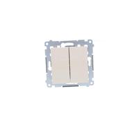 Double button fixed, quick coupler Simon 54 DP2.01/41