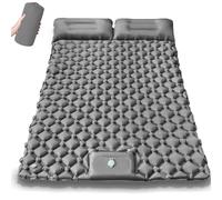 Double Camping Mat, Self-inflating Sleeping Mat, 190x120x5cm, Built-in Foot Pump, Outdoor Hiking And Camping (.C)