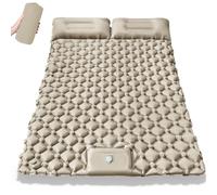 Double Camping Mat, Self-inflating Sleeping Mat, 190x120x5cm, Built-in Foot Pump, Outdoor Hiking And Camping (B)