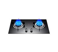 Double Camping Stove,4.2kW High Fire Wok Burner, Portable Propane Gas Stove with Regulator and Hose, Suitable for Backyard Picnic Emergency Use(NG)