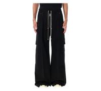 Double Cargo Jumbo Belas Trousers - male - Rick Owens - Wide Trousers - Black - S - Trousers S