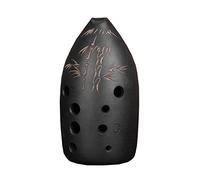 Double-cavity Ten-hole Pottery Xun Beginners Professionally Play Adult G/F Tune Ocarina Mini Ocarina Musical Instrument ocarina instrument (G)