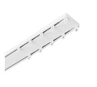 Double Ceiling Curtain Rod Set, & Silent, Ideal for Living Room & Bathroom, Includes Curtain Tracks & Accessories, Easy Installation, Modern Design