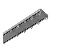 Double Ceiling Curtain Rods, & Silent, Perfect for Living Room & Bathroom, Includes Curtain Tracks & Accessories, Enhance Your Home Decor