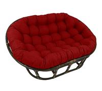 Double Chair Cushion 67x47 Inch Thick Colorfast Rattan Wicker Egg Swing Chair Pillow for Indoor Outdoor Use Perfect for Pets & Meditation Comfort
