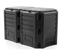 Compost bin Black 800L 135x72x83cm