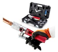 DOUBLE CHEN HVAC Swaging Tools Kit Hydraulic Copper Pipe Tube Expander Tool 3/8, 1/2, 5/8, 3/4,7/8,1,1-1/8 Inch