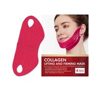 Double Chin Reducer - Brightening Firming Moisturizing Strap | Chin Tightening And Firming Patches,for Morning Before Makeup Spa Home Day Night Shower Work Traveling Business Daily