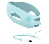 Double Chin Reducer With Dual & Neck Care Modes Face Lift Mask, 9 Levels & 6 Massage Modes V Face Lifting Device, Sky Blue