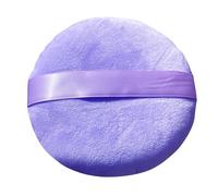 Double Chin Remover Massage Pure Cotton Powder Puff 13cm (5), Powder Puff Applicator for Powder, Body Powder, Cosmetic Foundation Sponges, White, Light Purple, Condoms (E, One Size)