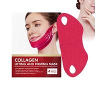 Double Chin Strap Brightening Firming Moisturizing Strap | Chin Tightening And Firming Patches for Morning Before Makeup Spa Home Day Night Shower Work Traveling Business Daily