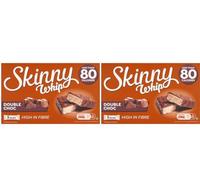 Double Chocolate High Fibre Bars, Less Than 80 Calories, Pack of 2 x 100g, 5 Bars Each,Specially formulated with high fibre content to support a balanced diet whilst enjoying a sweet treat