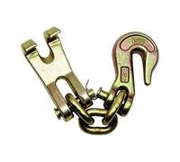 Double Clevis Slip Hook Self-Tightening Heavy Duty Maintenance Tool | Double Grab Hook Set for SUV RV ATV Sedan Truck Trailer Sedan Repair Shop Garage