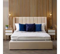 Luxurious Hotel Temperature Control Mattress Topper Snuggledown White Double