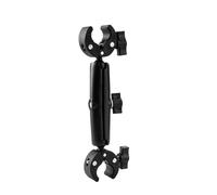 Double Clip Crab Clamp, Compatible For GoPro, Compatible For Insta 360, Handlebar And Sports Camera Mount For Motorcycle And Bicycle(D)