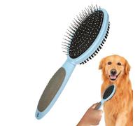 Double Coat Dog Brush - Undercoat Grooming Tool, Loss Remover Brush | Rake For Thick , Unleashing Comb, Smooth Grooming ,