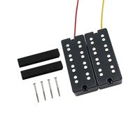 Double Coil Electric Bass Pickup Neck And Bridge Guitar Parts 4 Strings Pickups Noise Reductions Pickups Pickup Set