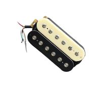 Double coil electric guitar pickup zebra color double coil pickup neck and bridge adjustable warhead pole piece with screws Electric Guitar Instrument Pickups(Bridge)