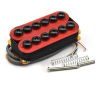 Double Coil Electric Pickup 1 Pcs Umbrella Head Inner Hexagonal Pickup 4 Core Double Double Coil Electric Guitar Pickup 50 52 For LP St Sq Guitar(R)