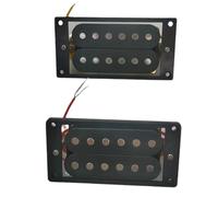 Double Coil Electric Pickup Electric Guitar Pickup ST SQ Double Double Coil Black Frame Pickup 50 52 Guitar Pickup(C)
