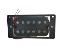 Double Coil Electric Pickup Electric Guitar Pickup ST SQ Double Double Coil Black Frame Pickup 50 52 Guitar Pickup(B)